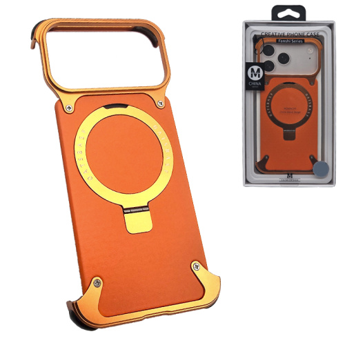 Чехол-бампер movenchy fanshi skin iphone 17pro max оранжевый