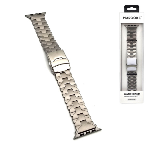Ремешок marooke watchband (truck) стальной (42/44/45/49мм) серебристый