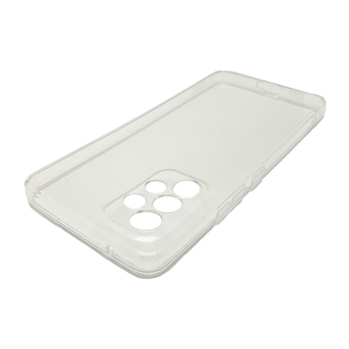 Чехол-силикон hole clear Samsung a72 прозрачный