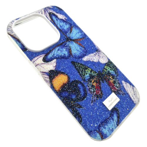 Чехол-крышка keephone butterFly для iphone 14 pro синий