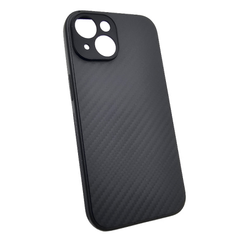 Чехол-силикон likgus carbon для iphone 15 черный