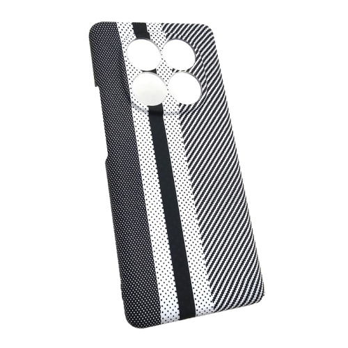 Чехол-крышка knit для redmi note 14 pro 4g band carbone белый