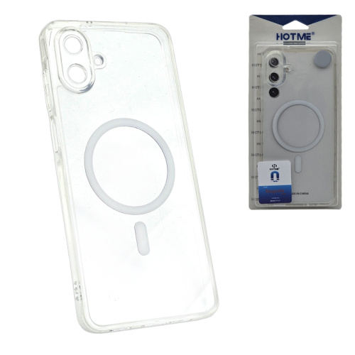 Чехол-крышка #46 hotme (magsafe) для Samsung a07 прозрачный