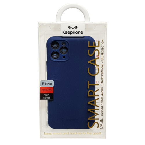 Чехол силикон keephone tiko для iphone 11pro (5.8) синий