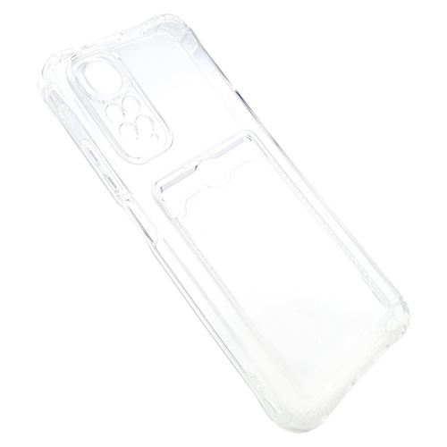 Чехол-силикон card holder xiaomi redmi note 11/note 11s прозрачный