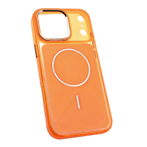 Чехол-крышка #29 (magsafe) для iphone 17 pro max оранжевый