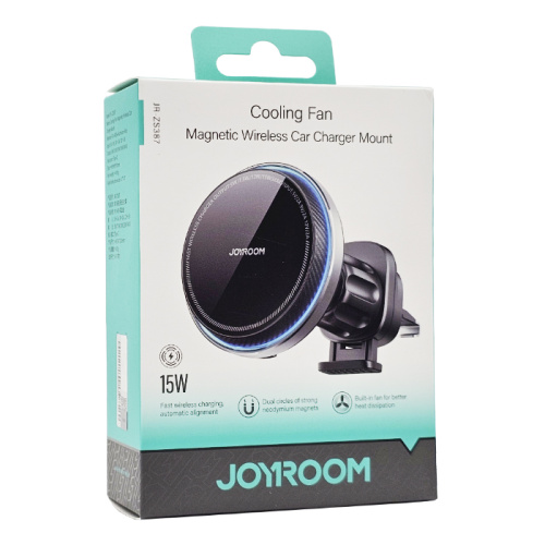 Автодержатель joyroom jr-zs387 (15w) черное