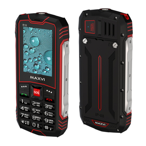 Тел.maxvi r10 красный (eac)