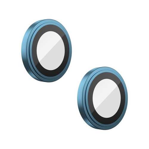 Стекло защитное на камеру camera film iphone16 в упаковке синее