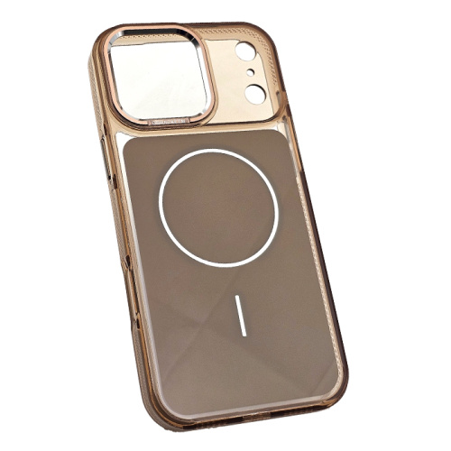 Чехол-крышка #29 (magsafe) для iphone 17 pro коричневый