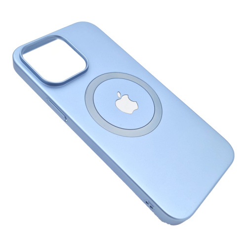 Чехол-крышка c-case magsafe для iphone 14 pro max голубая