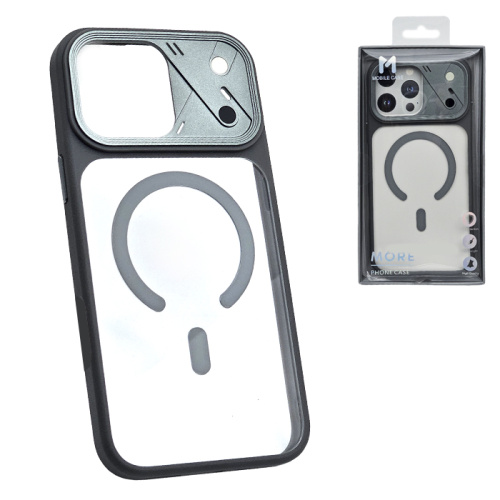 Чехол-крышка #50 more (magsafe) для iphone 15 pro max серый