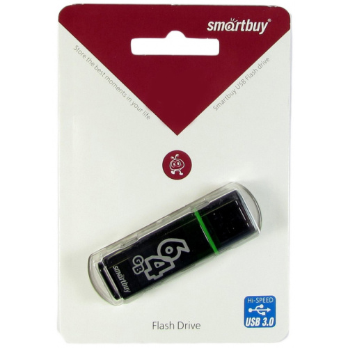 8gb (3.0) usb smartbuy glossy серая