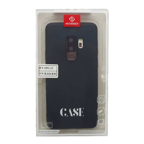 Чехол силикон kstdesign матовый Samsung s9 plus черный