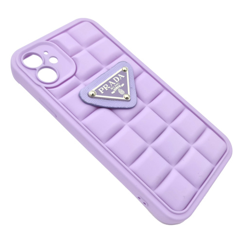 Чехол-силикон prada для iphone 11 (6.1) сиреневый