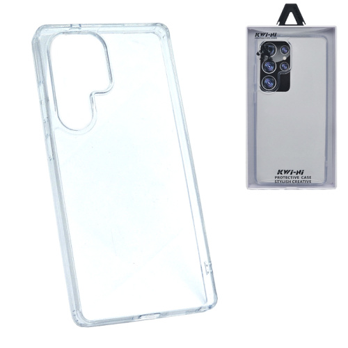 Чехол-крышка #35 kwi-ni (kwi-01) для Samsung s25 ultra прозрачный