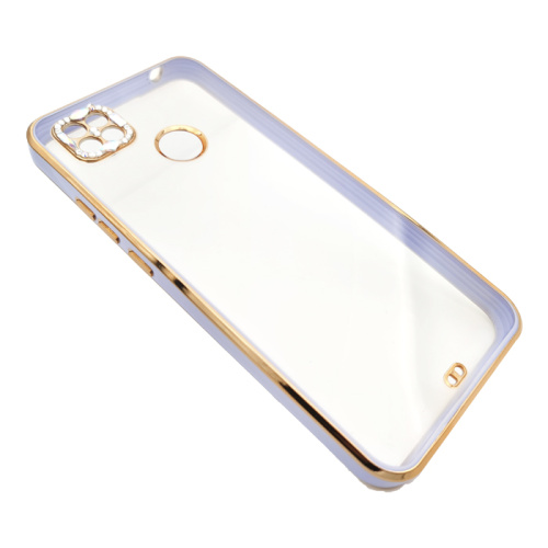 Чехол-крышка cam diamond xiaomi redmi 9c сиреневый