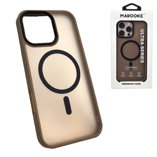 Чехол-крышка marooke m13 magnetic для iphone 16 pro пустынный титан