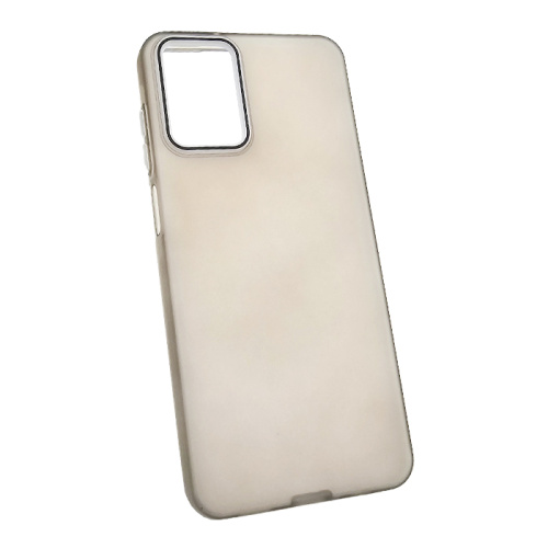 Чехол-крышка knit transparent для Samsung a07 серый