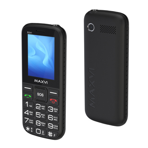 Тел.maxvi b241 черный (eac)