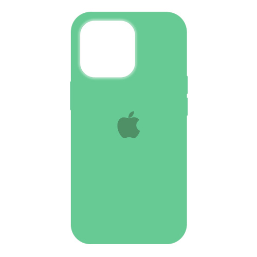 Чехол-силикон silicone case new для iphone 15 pro zxc04 бирюзовый