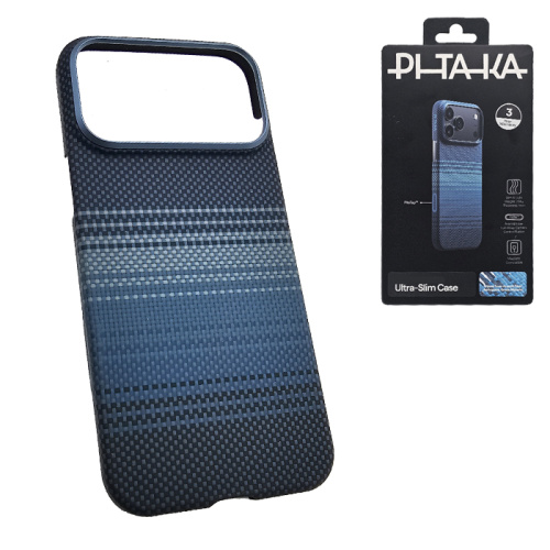 Чехол-крышка #60 pitaka ki1703mp magsafe для iphone 17pro синий