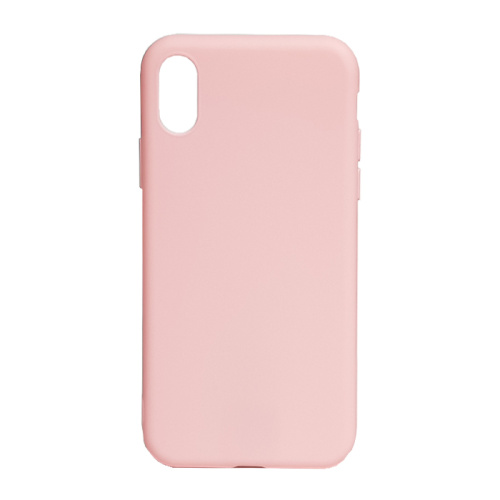 Чехол силикон soft touch для iphone xs (5,8) розовый