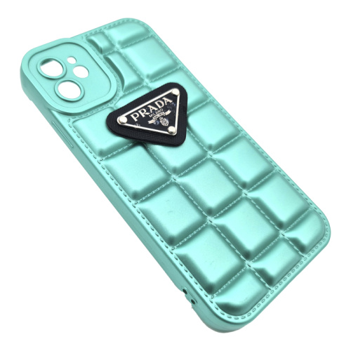 Чехол-силикон prada для iphone 11 (6.1) зеленый