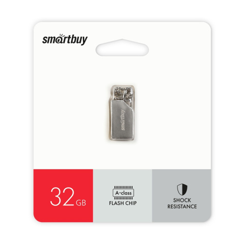 32gb usb smartbuy mu30 серебристый