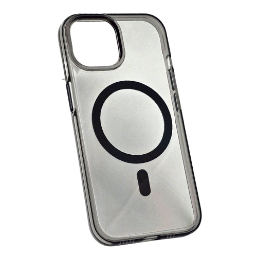 Чехол-крышка case #005 magsafe для iphone 15 черный