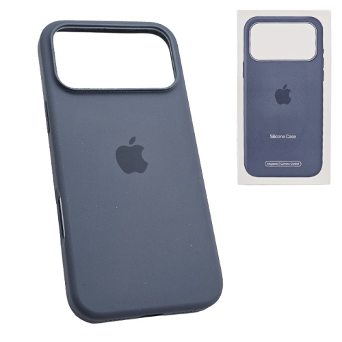 Чехол-крышка #44 silicone case для iphone 17 pro синяя