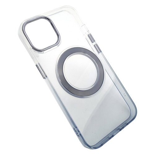 Чехол-силикон destiny scenery magsafe для iphone 13 pro голубой