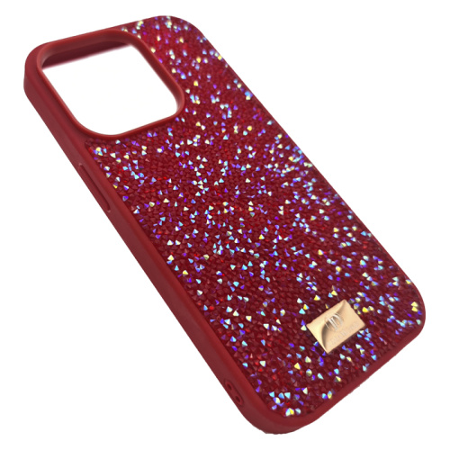 Чехол крышка i diamond для iphone 14 pro красный