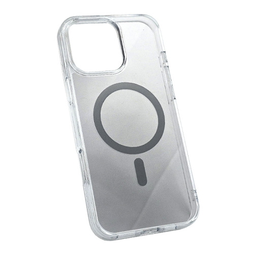 Чехол-крышка case #001 magsafe для iphone 16 pro серый