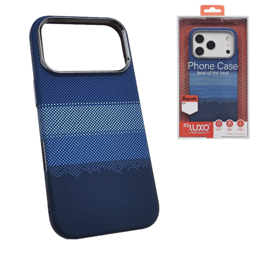 Чехол-крышка #61 luxo magsafe iphone 17 pro max pixel сине-голубой