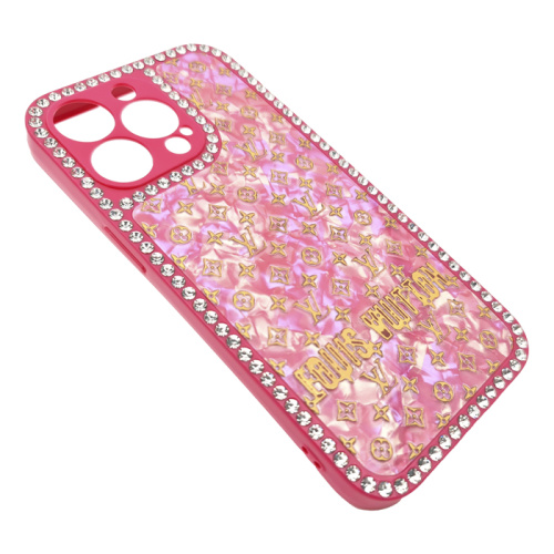 Чехол-силикон louis vuitton для iphone 13 pro max розовый