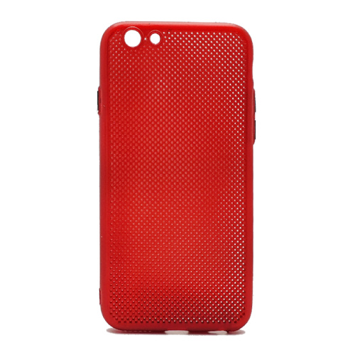 Чехол-силикон points для iphone 6/6s красный