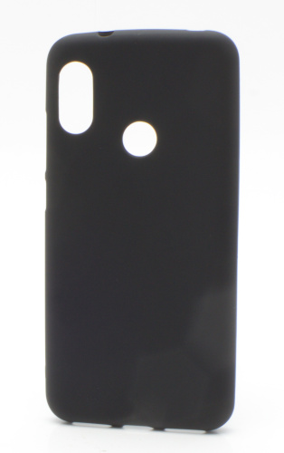 Чехол-силикон tpu матовый xiaomi redmi 6 pro (2018) черный