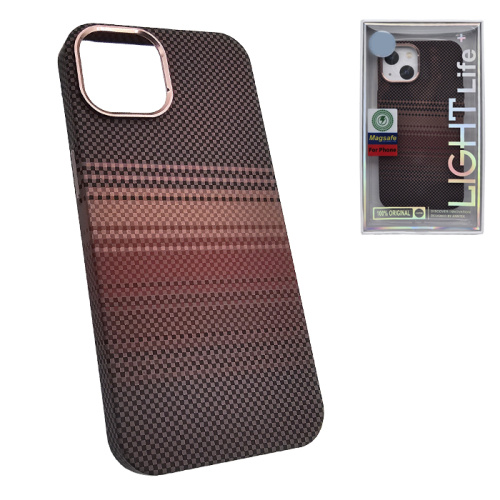 Чехол-крышка #47 light sunset (magsafe) для iphone 11 коричневый