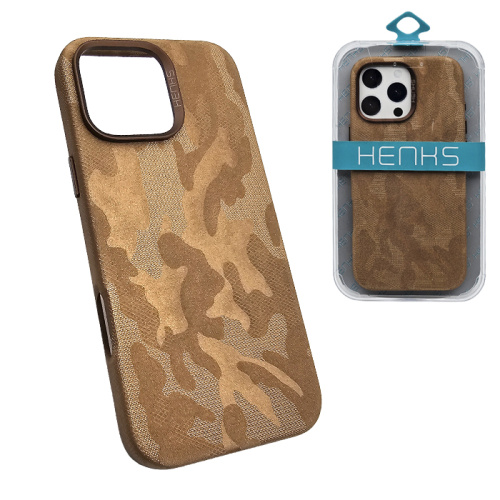 Чехол-крышка henks camo case для iphone 16 pro desert titanium