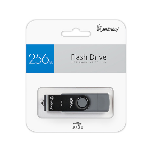 256gb (3.0) usb-type c smartbuy twist dual черная