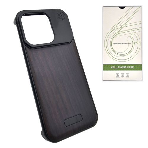 Чехол-крышка cell phone (movenchy) под дерево для iphone 15 pro темный