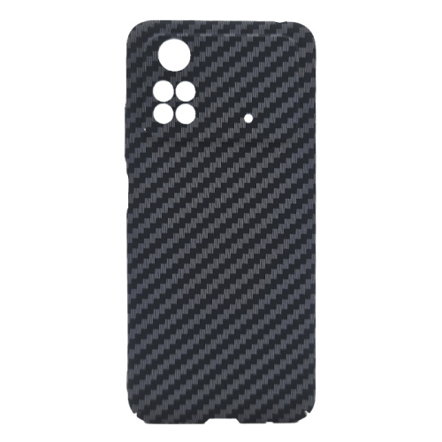 Чехол крышка new skin carbon xiaomi poco m4 pro черный без упаковки 