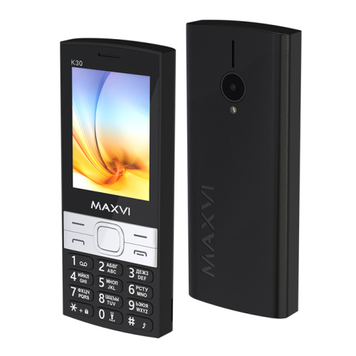 Тел.maxvi k30 черный (eac)