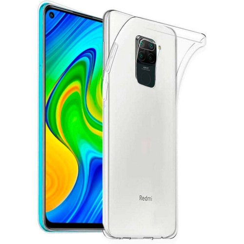 Чехол-силикон 0.3mm creative xiaomi redmi note 9pro/9s белый