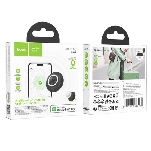 Gps-трекер hoco e91b белый