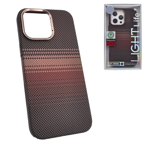 Чехол-крышка #47 light sunset (magsafe) для iphone 15 pro max коричневый