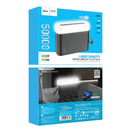 Пзу hoco j94a 50000 mah (pd20w) черный