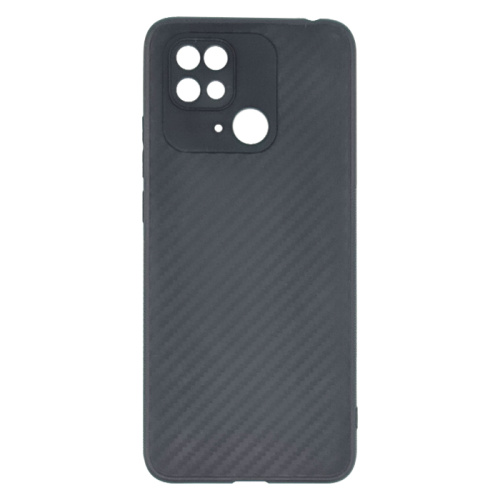 Чехол-силикон likgus carbon xiaomi redmi 10c черный