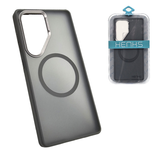 Чехол-крышка henks light gauze magsafe для Samsung s25 серый